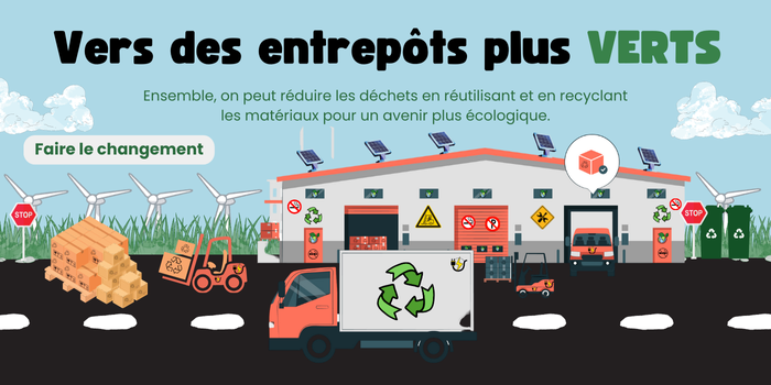 Vers des entrepôts plus verts : Comment les systèmes d'entreposage contribuent à la durabilité